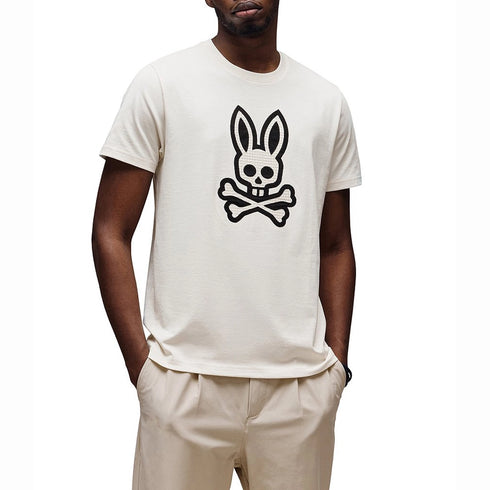 CAMISETA BLANCA ESTAMPADA ELIJAH PSYCHO BUNNY