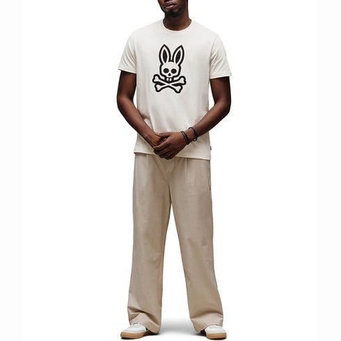 CAMISETA BLANCA ESTAMPADA ELIJAH PSYCHO BUNNY