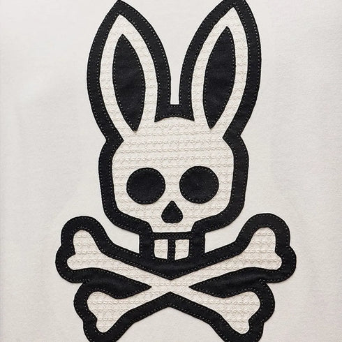 CAMISETA BLANCA ESTAMPADA ELIJAH PSYCHO BUNNY