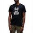 CAMISETA NEGRA ESTAMPADA ELIJAH PSYCHO BUNNY