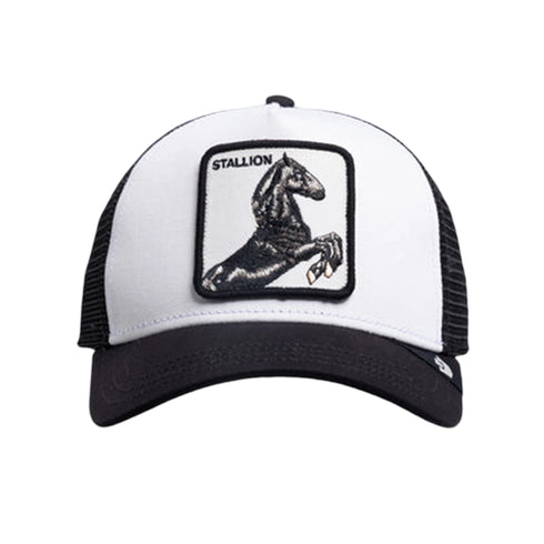 GORRA BLANCA STALLION TRUCKER GOORIN BROS