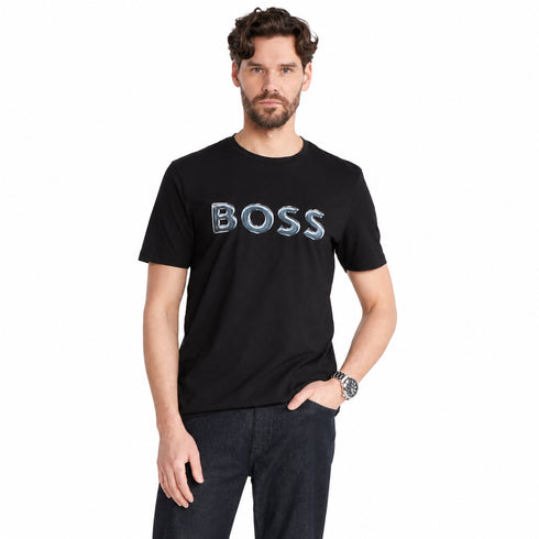 CAMISETA NEGRA T SHIRT BOSS