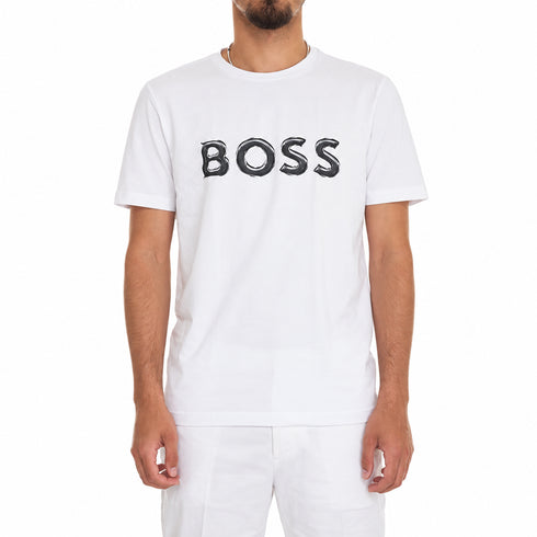 CAMISETA BLANCA T SHIRT BOSS