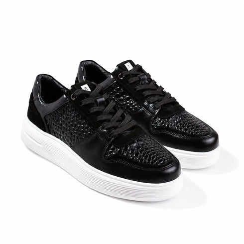 TENIS NEGRO-BLANCO PRIME ARTEZANO