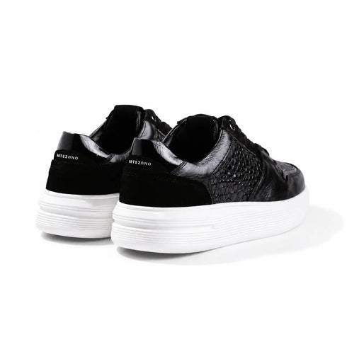 TENIS NEGRO-BLANCO PRIME ARTEZANO