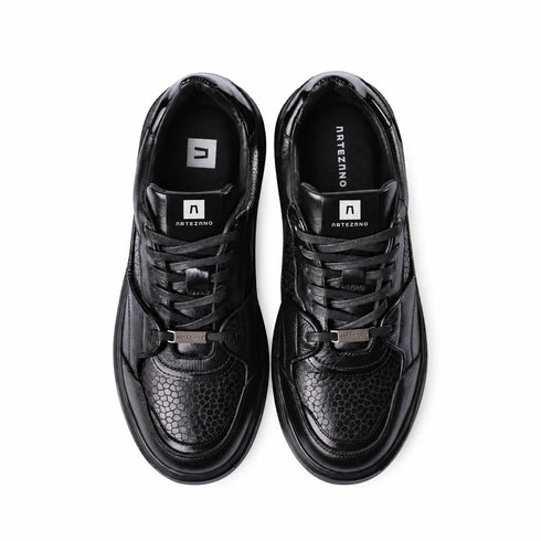 TENIS NEGRO BREEZE ARTEZANO