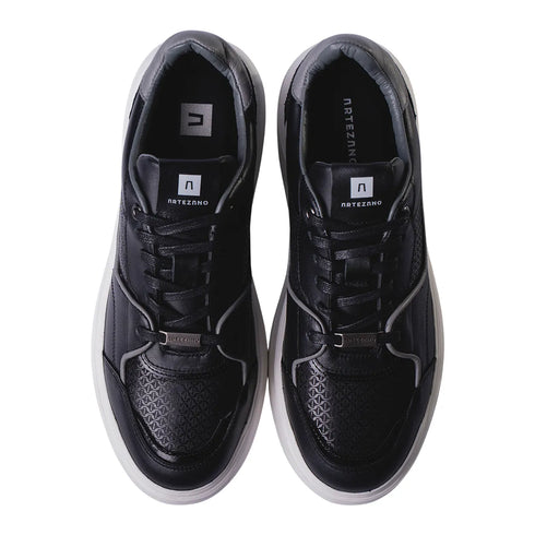 TENIS NEGRO-BLANCO BREEZE ARTEZANO