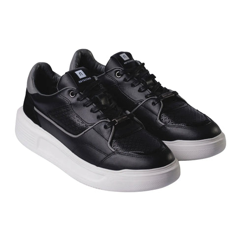 TENIS NEGRO-BLANCO BREEZE ARTEZANO