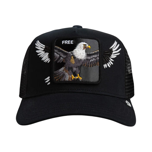 GORRA NEGRA WINGS FREE GOORIN BROS