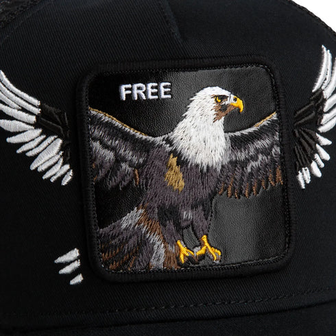 GORRA NEGRA WINGS FREE GOORIN BROS