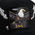 GORRA NEGRA WINGS FREE GOORIN BROS