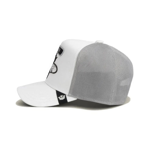 GORRA BLANCA CLASSIC ROCKER QUEEN GOORIN BROS