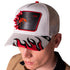 GORRA BLANCA FIRE FLAMES GOORIN BROS