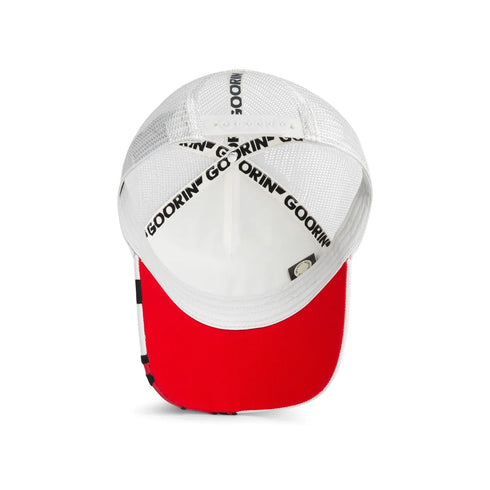 GORRA BLANCA FIRE FLAMES GOORIN BROS