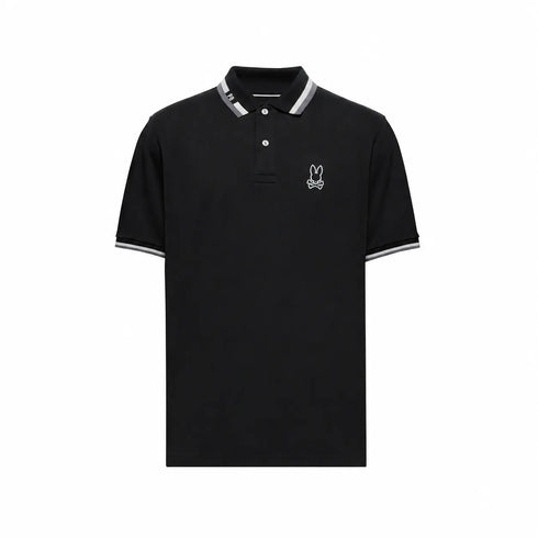 POLO NEGRO PERFORMANCE CHRIS PSYCHO BUNNY
