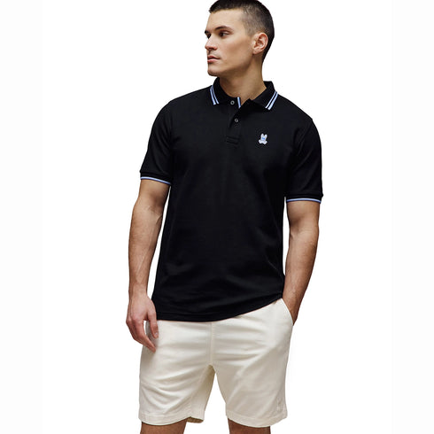 POLO NEGRO ZEV PSYCHO BUNNY