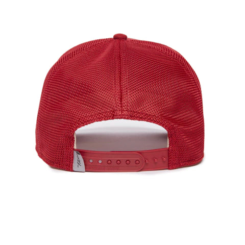 GORRA ROJA SUEDE DRAGON GOORIN BROS