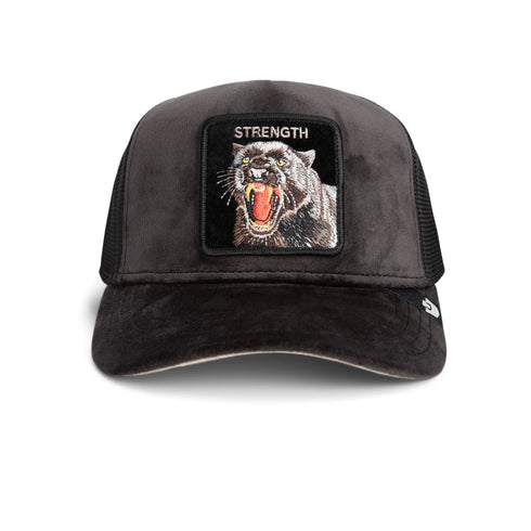 GORRA NEGRA VELOUR PANTHER GOORIN BROS