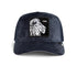 GORRA AZUL VELOUR LION GOORIN BROS