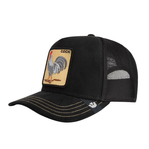 GORRA NEGRA GOLDEN COCK GOORIN BROS