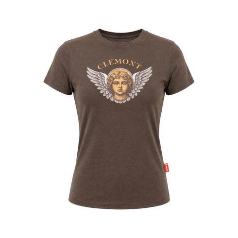 CAMISETA MARRÓN NODO CLEMONT