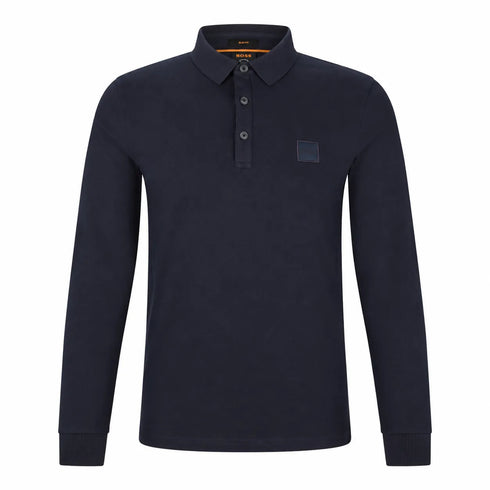 POLO SLIM FIT AZUL NOCHE PASSERBY BOSS