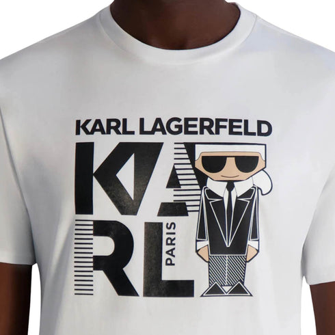 CAMISETA BLANCA KOCKTAIL KARL LAGERFELD