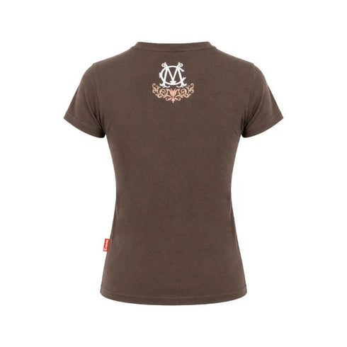 CAMISETA MARRÓN NODO CLEMONT