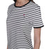 VESTIDO BLANCO SLEEVE STRIPED KARL LAGERFELD