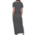 VESTIDO NEGRO SLEEVE STRIPED KARL LAGERFELD
