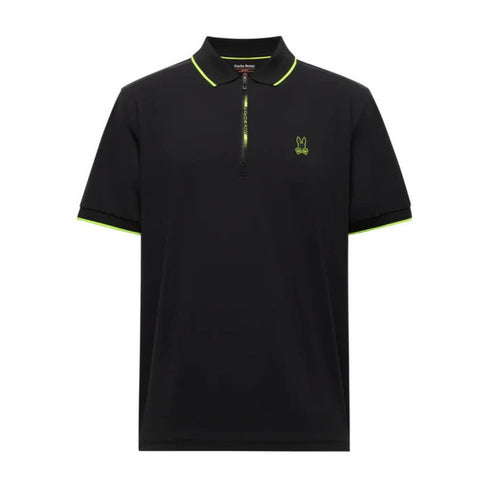 POLO NEGRO INTERLOCK PSYCHO BUNNY