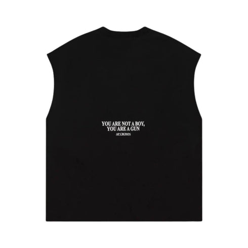 CAMISILLA NEGRO B&N TEE AP CROWN