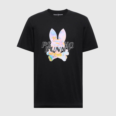 CAMISA NEGRA MILOS PSYCHO BUNNY