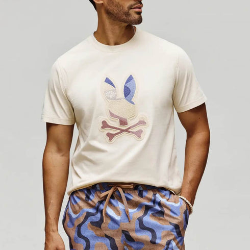 CAMISETA BEIGE DANTE PSYCHO BUNNY