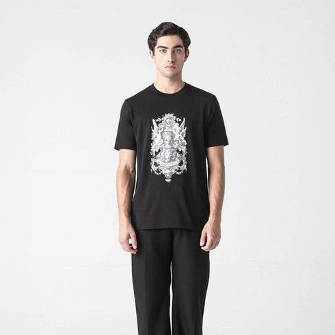 CAMISETA NEGRA VULCANUS MONASTERY