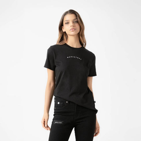 CAMISETA NEGRA MERLE MONASTERY