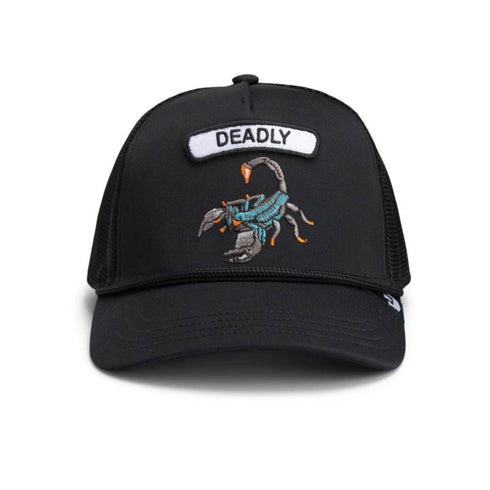 GORRA NEGRA DEADLY SCORP GOORIN BROS