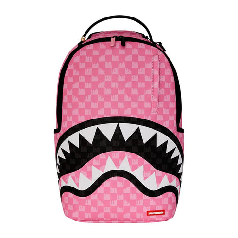 MOCHILA ROSADA DRIP CHECK SPRAYGROUND