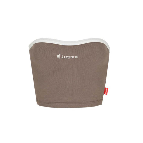 CROP TOP CREMA FELICITA CLEMONT