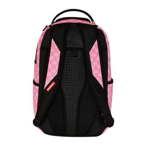 MOCHILA ROSADA DRIP CHECK SPRAYGROUND