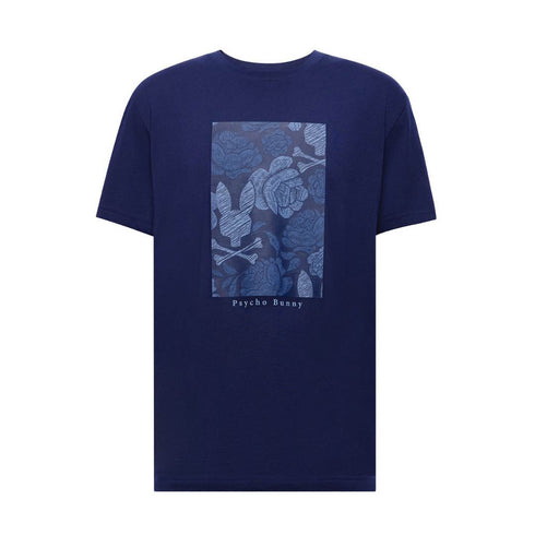 CAMISETA AZUL ROWEN PSYCHO BUNNY