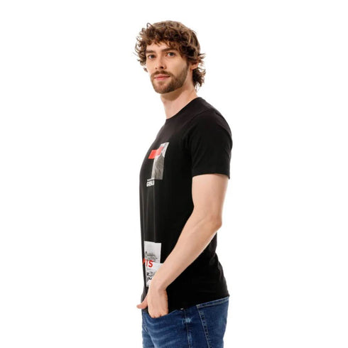 CAMISETA NEGRA LE FRANCOIS GIRBAUD
