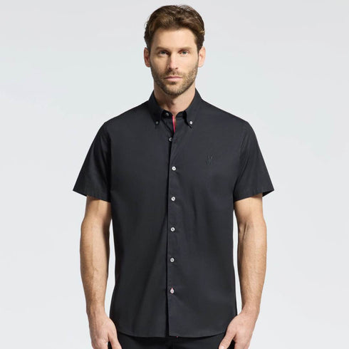 CAMISA NEGRA GABRIEL PSYCHO BUNNY