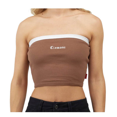 CROP TOP CREMA FELICITA CLEMONT