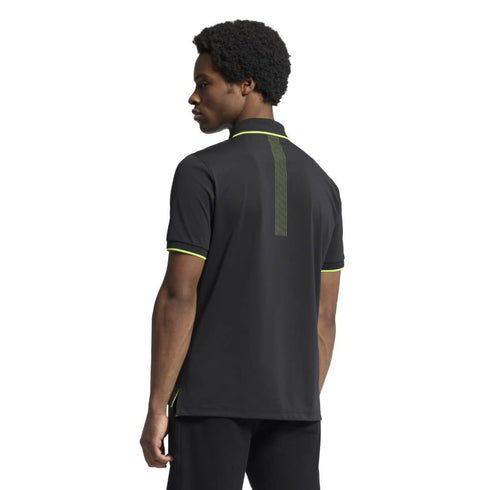 POLO NEGRO INTERLOCK PSYCHO BUNNY