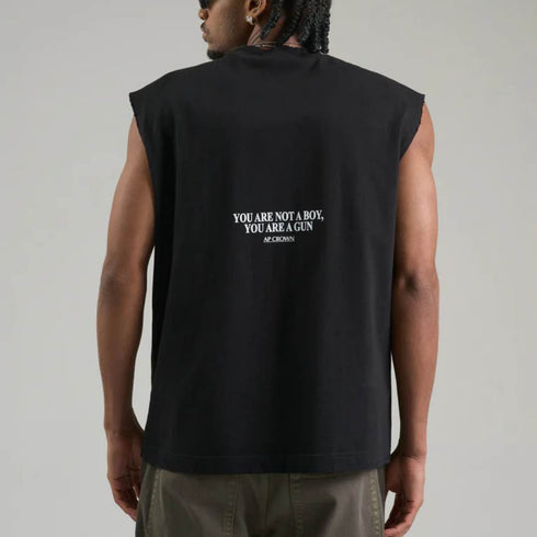 CAMISILLA NEGRO B&N TEE AP CROWN