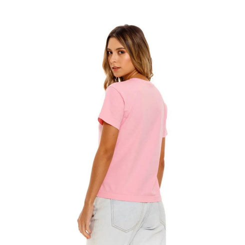 CAMISETA ROSADA GF1100797N000 GIRBAUD