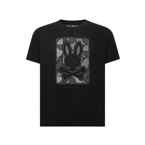 CAMISETA NEGRA MARLO PSYCHO BUNNY KIDS
