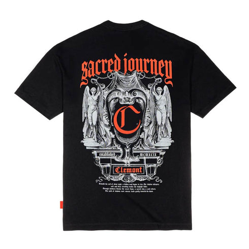 CAMISETA NEGRA INCRESPATURA CLEMONT