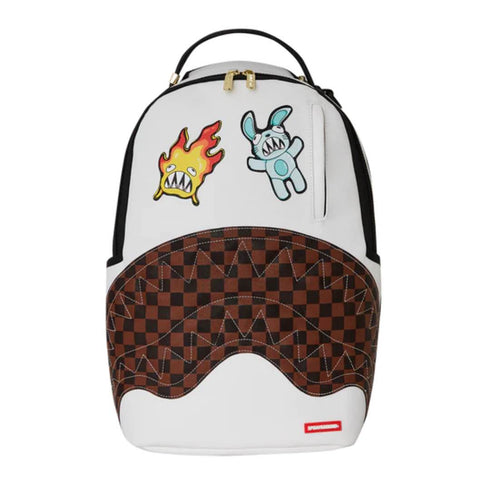 MOCHILA BLANCA PARIS PATCH SPRAYGROUND